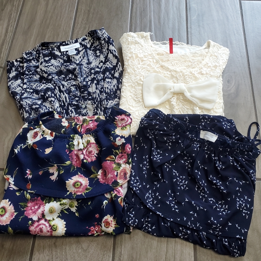 Maternity Blouse Bundle Size Small - image 1